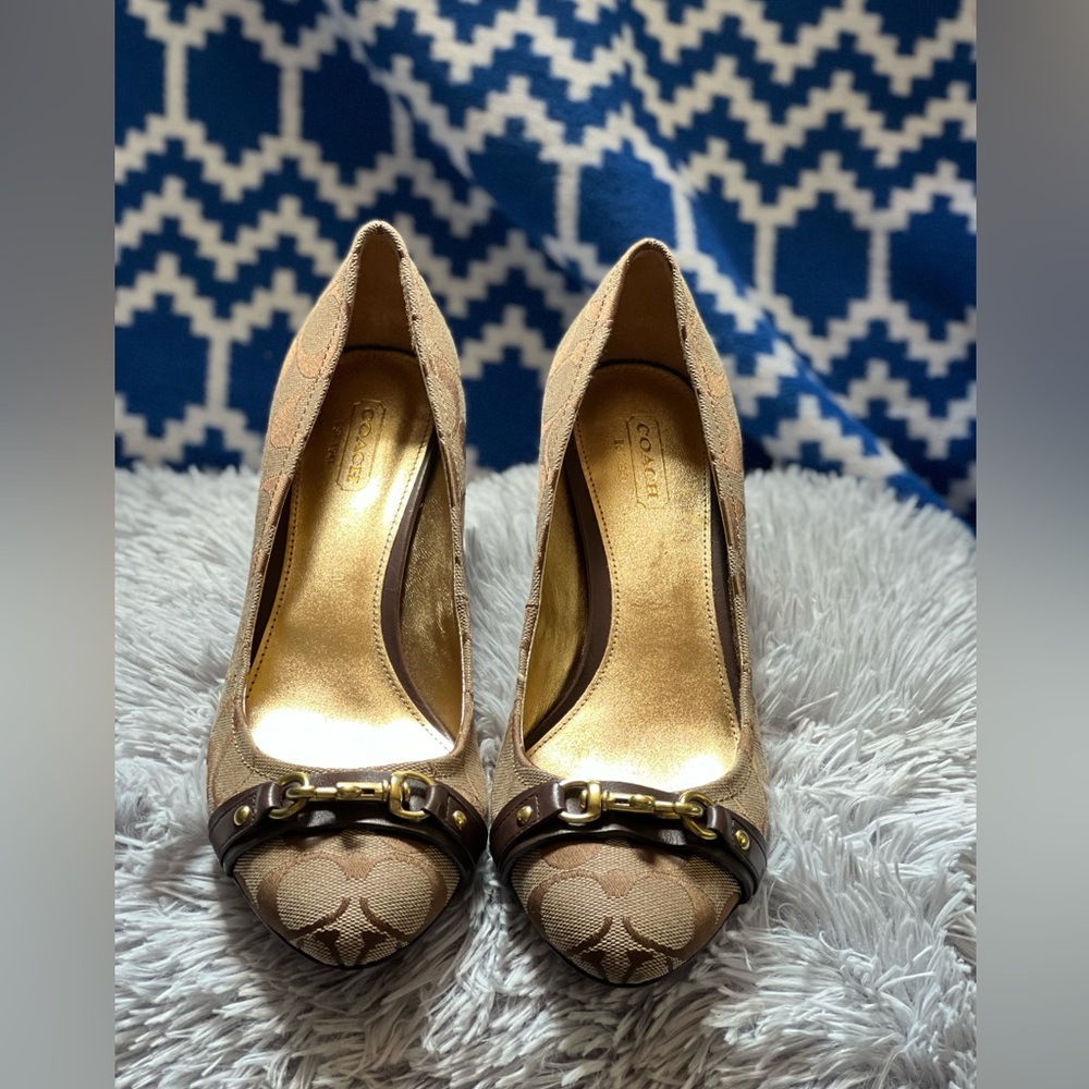 Coach short heels